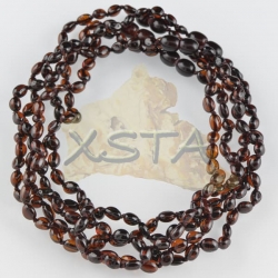 Olive cherry polished teething necklace Olive cherry polished teething necklace